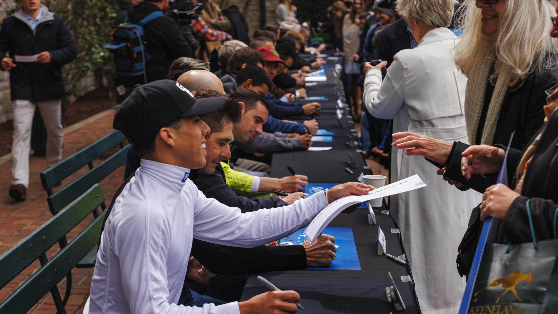 Jockey Autograph Signing