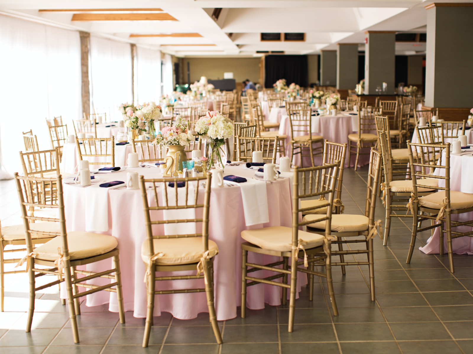 Clubhouse Wedding Tables