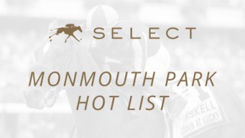 Monmouth Park Hotlist 