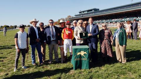 trophy presentation