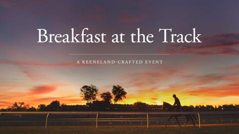 breakfast at the track